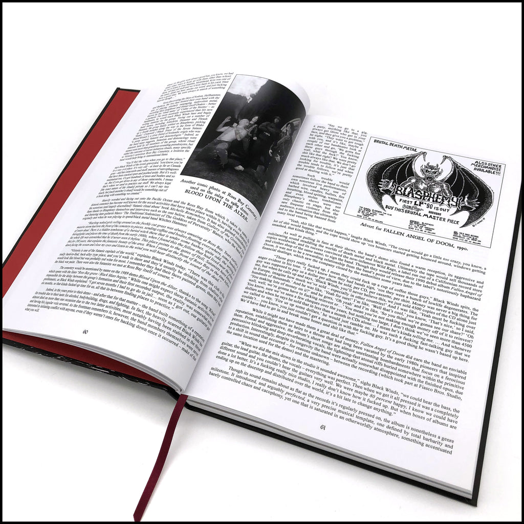 Preorder [July 2026] BLACK METAL: EVOLUTION OF THE CULT - THE RESTORED, EXPANDED & DEFINITIVE EDITION hardback (signed by author, includes patch)