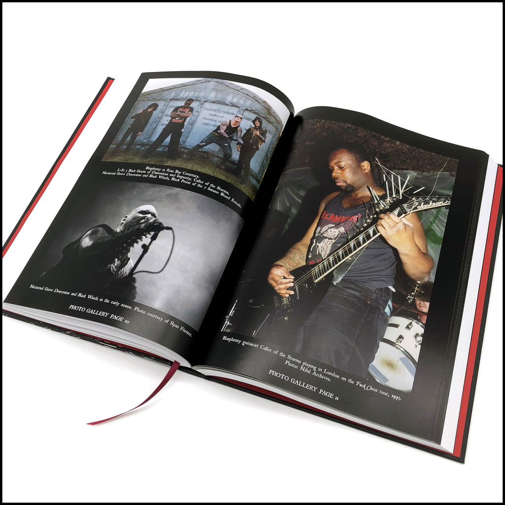 Preorder [July 2026] BLACK METAL: EVOLUTION OF THE CULT - THE RESTORED, EXPANDED & DEFINITIVE EDITION hardback (signed by author, includes patch)