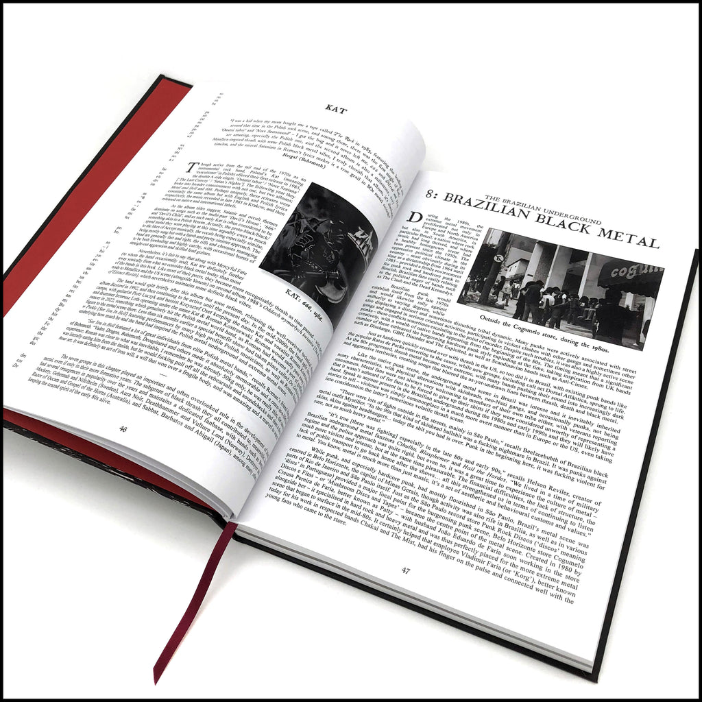 Preorder [15th June 2026] BLACK METAL: EVOLUTION OF THE CULT - THE RESTORED, EXPANDED & DEFINITIVE EDITION hardback boxset (signed by author, includes patch)