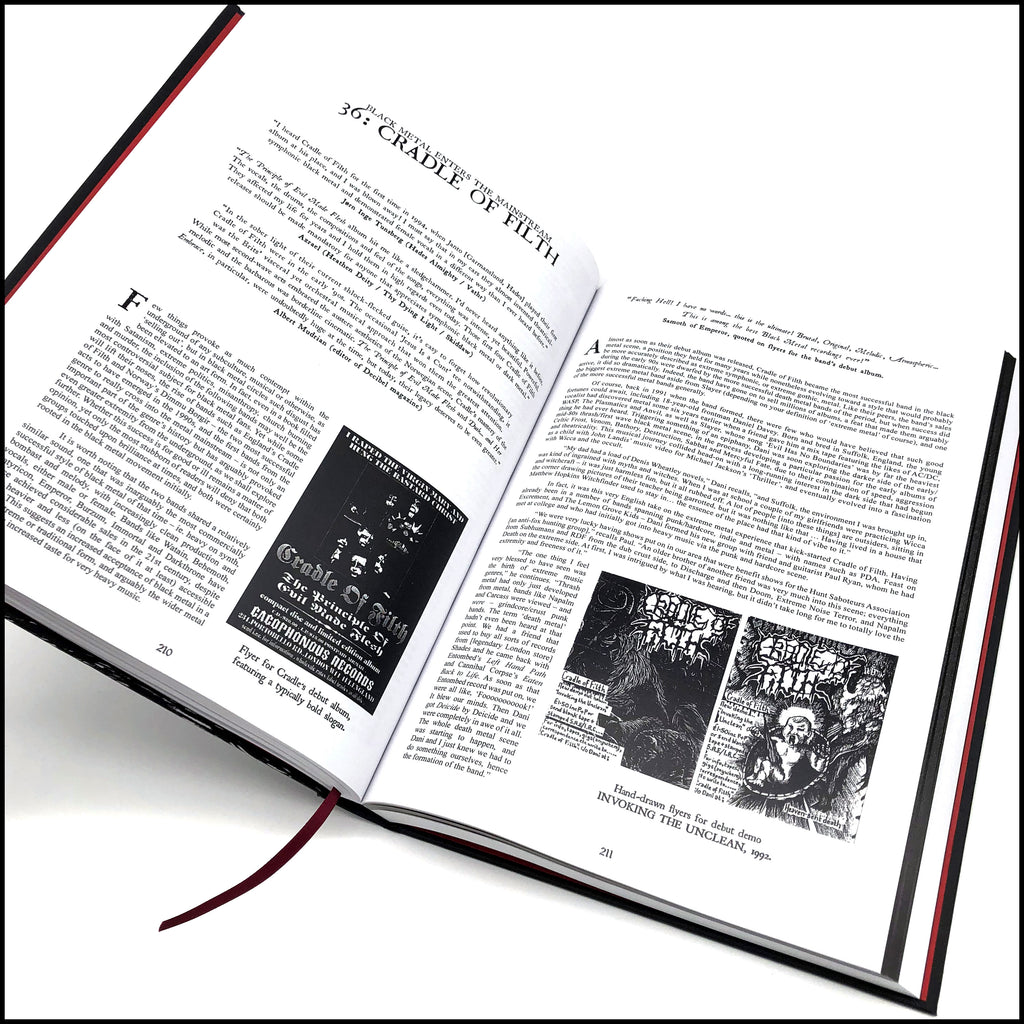 Preorder [15th June 2026] BLACK METAL: EVOLUTION OF THE CULT - THE RESTORED, EXPANDED & DEFINITIVE EDITION hardback boxset (signed by author, includes patch)