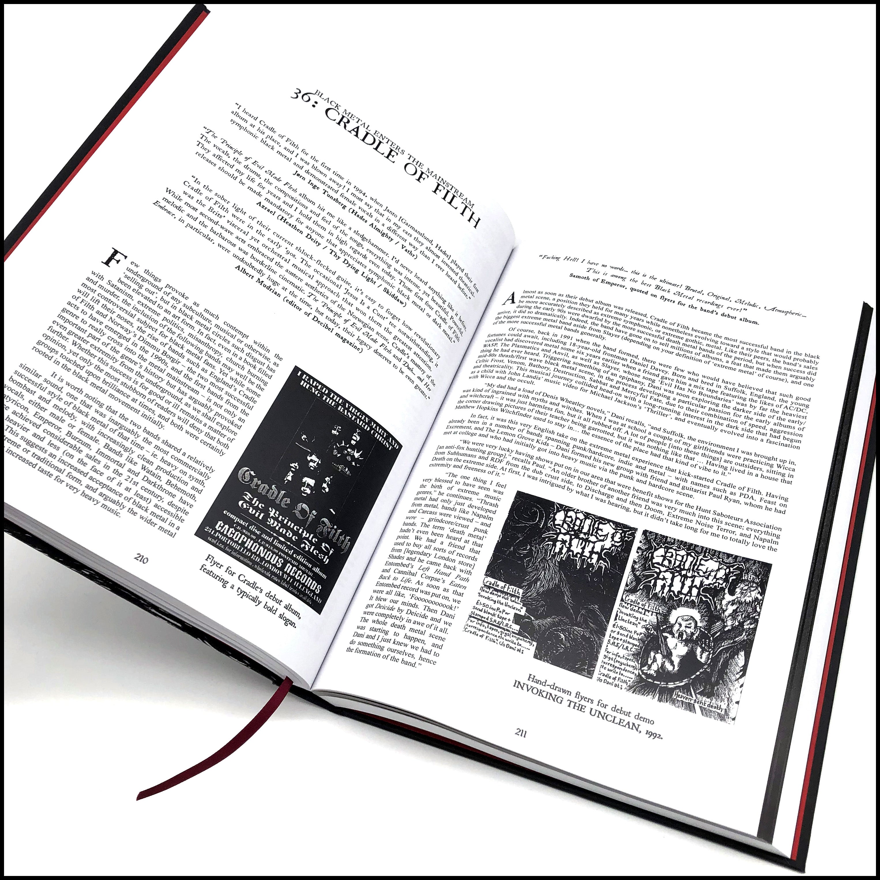 Preorder [15th June 2026] BLACK METAL: EVOLUTION OF THE CULT - THE RESTORED, EXPANDED & DEFINITIVE EDITION hardback boxset (signed by author, includes patch)