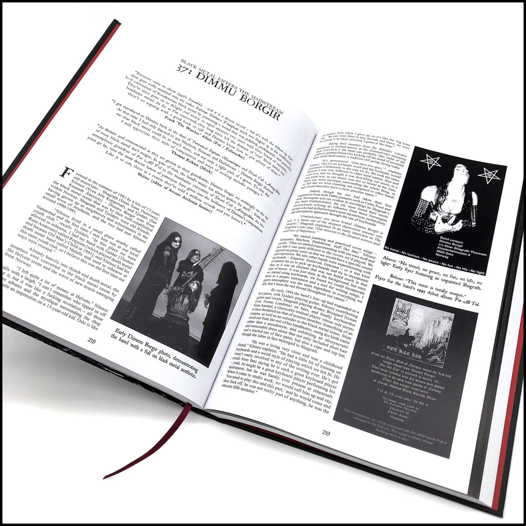 Preorder [15th June 2026] BLACK METAL: EVOLUTION OF THE CULT - THE RESTORED, EXPANDED & DEFINITIVE EDITION hardback boxset (signed by author, includes patch)