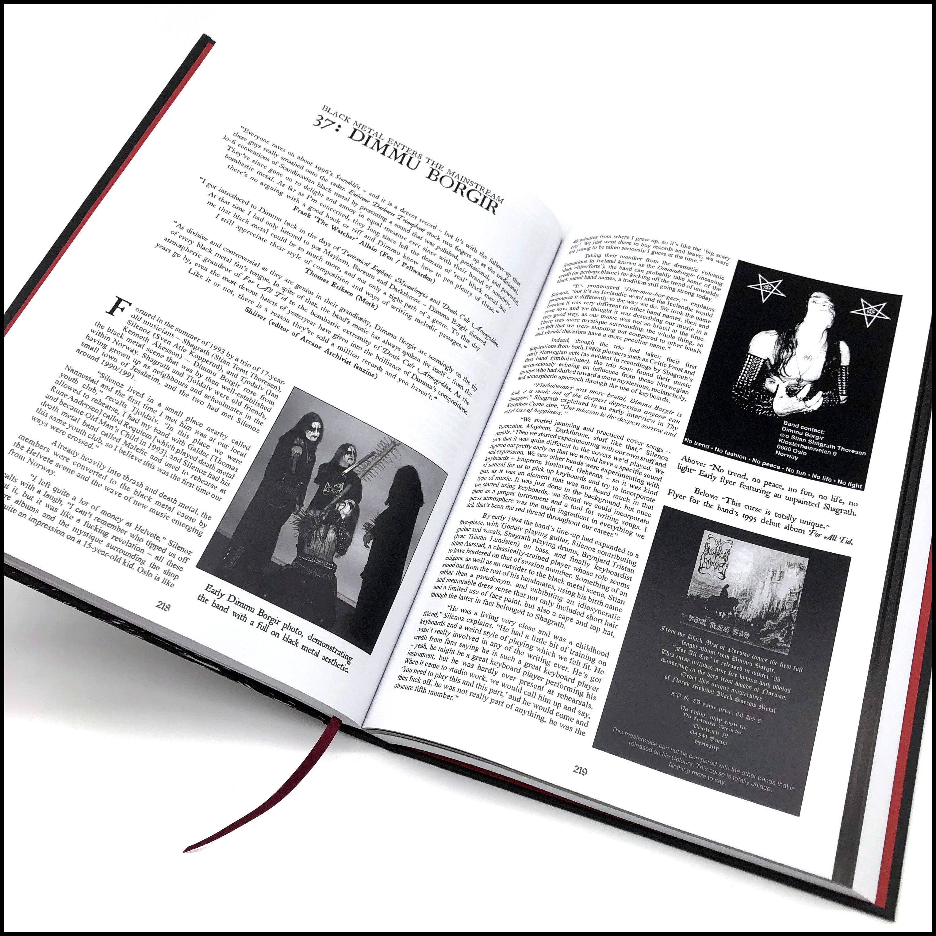 Preorder [15th June 2026] BLACK METAL: EVOLUTION OF THE CULT - THE RESTORED, EXPANDED & DEFINITIVE EDITION hardback boxset (signed by author, includes patch)