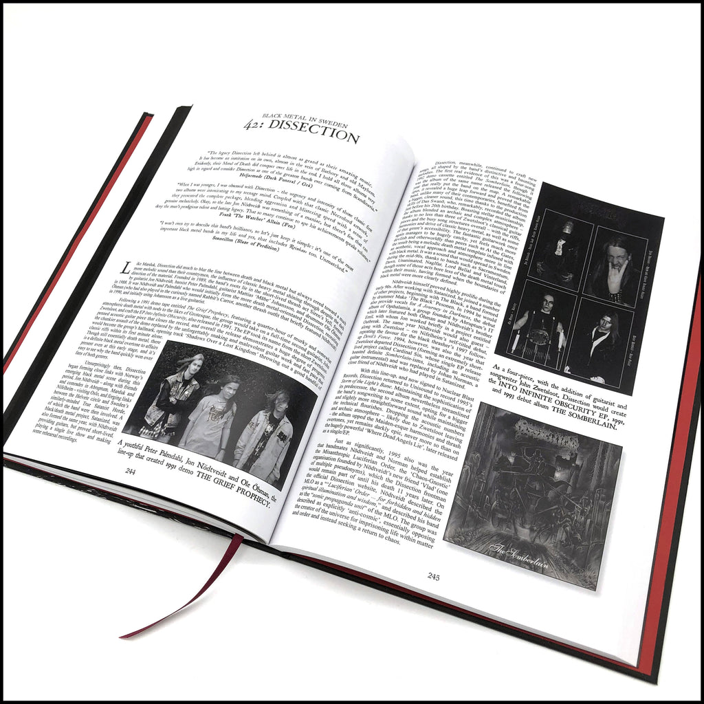Preorder [15th June 2026] BLACK METAL: EVOLUTION OF THE CULT - THE RESTORED, EXPANDED & DEFINITIVE EDITION hardback boxset (signed by author, includes patch)