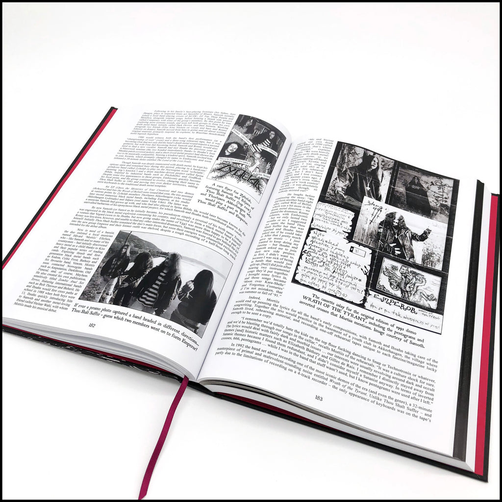 Preorder [15th June 2026] BLACK METAL: EVOLUTION OF THE CULT - THE RESTORED, EXPANDED & DEFINITIVE EDITION hardback boxset (signed by author, includes patch)