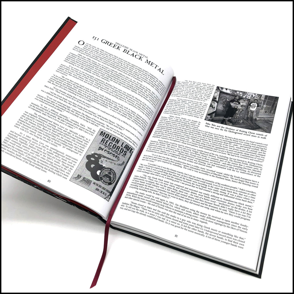Preorder [15th June 2026] BLACK METAL: EVOLUTION OF THE CULT - THE RESTORED, EXPANDED & DEFINITIVE EDITION hardback boxset (signed by author, includes patch)