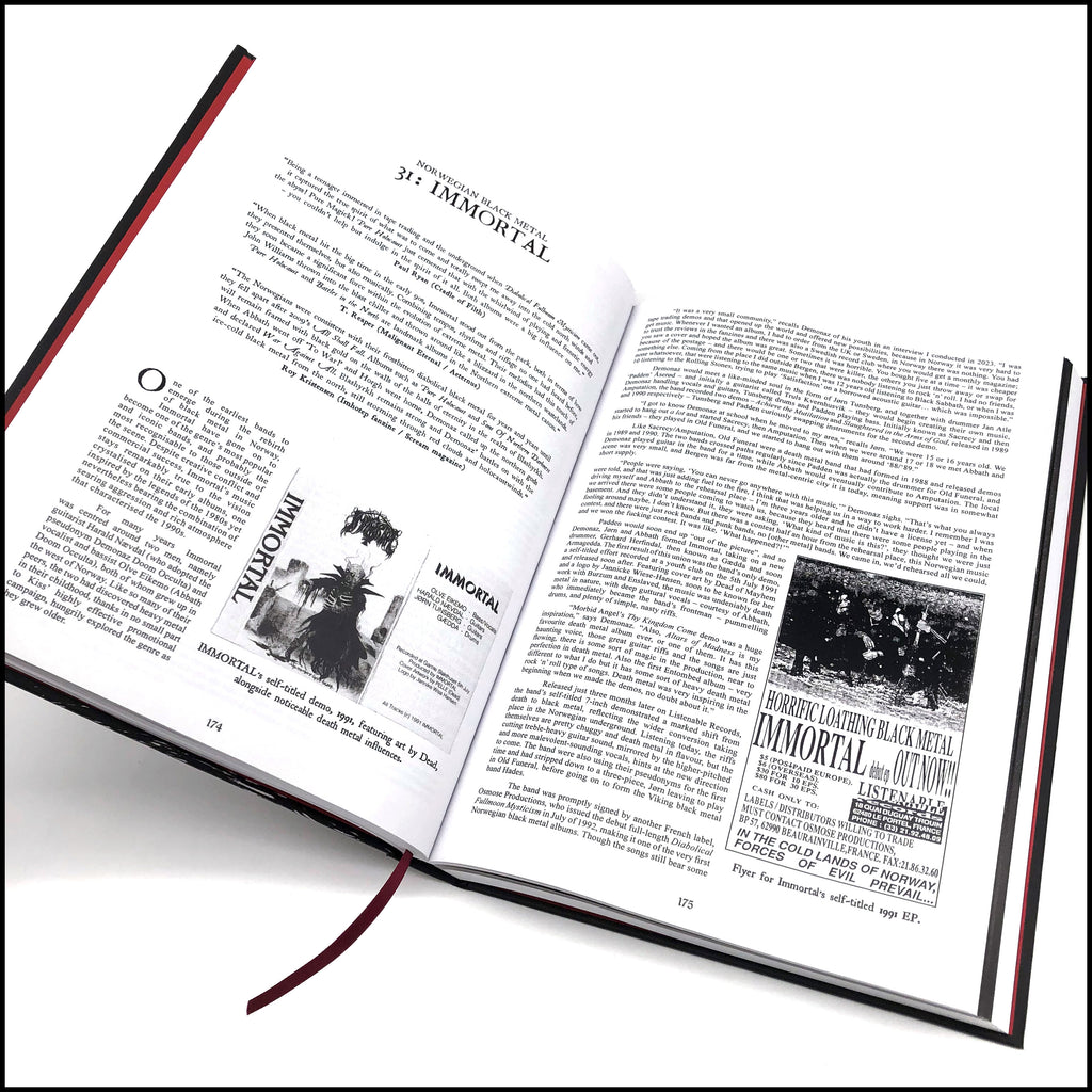 Preorder [15th June 2026] BLACK METAL: EVOLUTION OF THE CULT - THE RESTORED, EXPANDED & DEFINITIVE EDITION hardback boxset (signed by author, includes patch)
