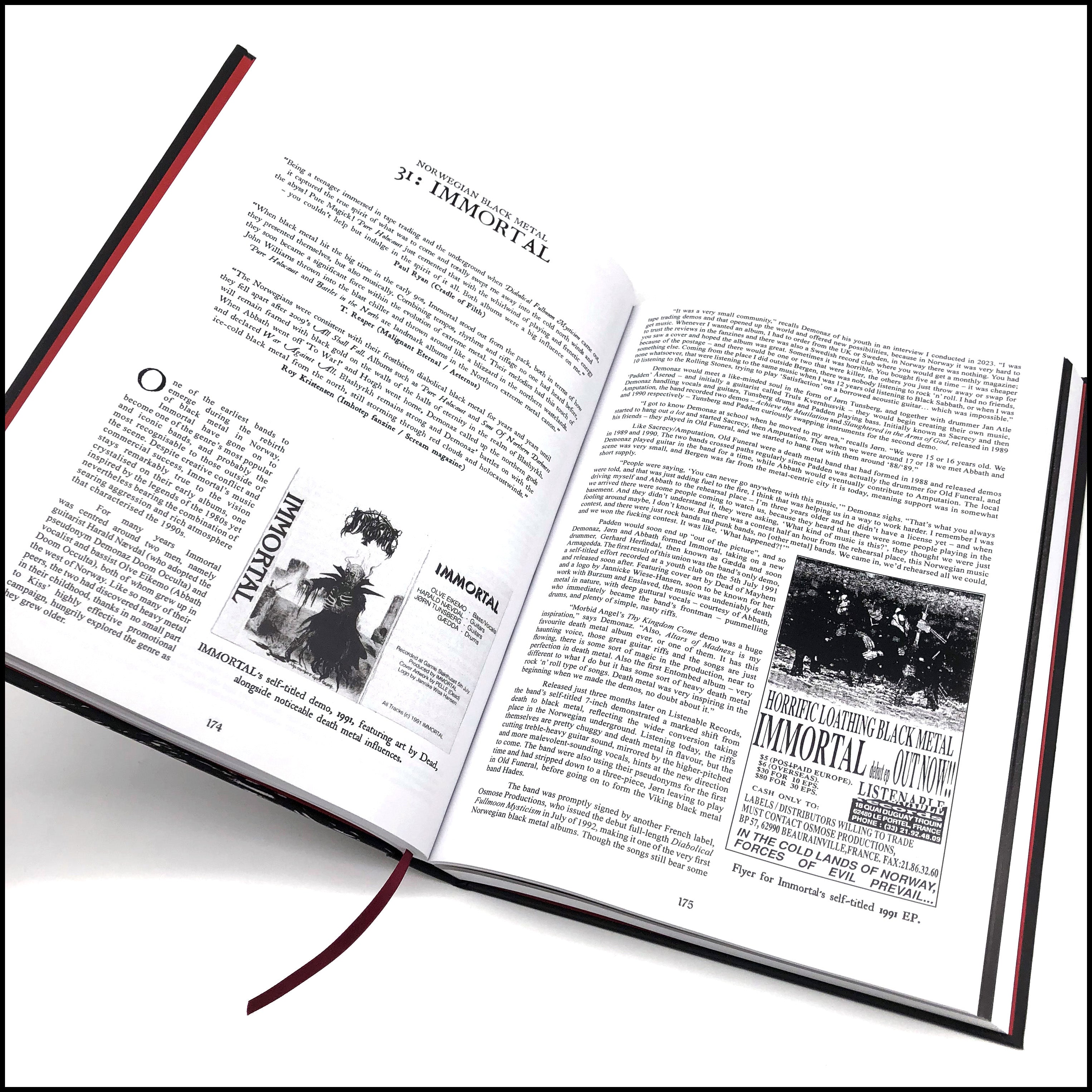 Preorder [15th June 2026] BLACK METAL: EVOLUTION OF THE CULT - THE RESTORED, EXPANDED & DEFINITIVE EDITION hardback boxset (signed by author, includes patch)