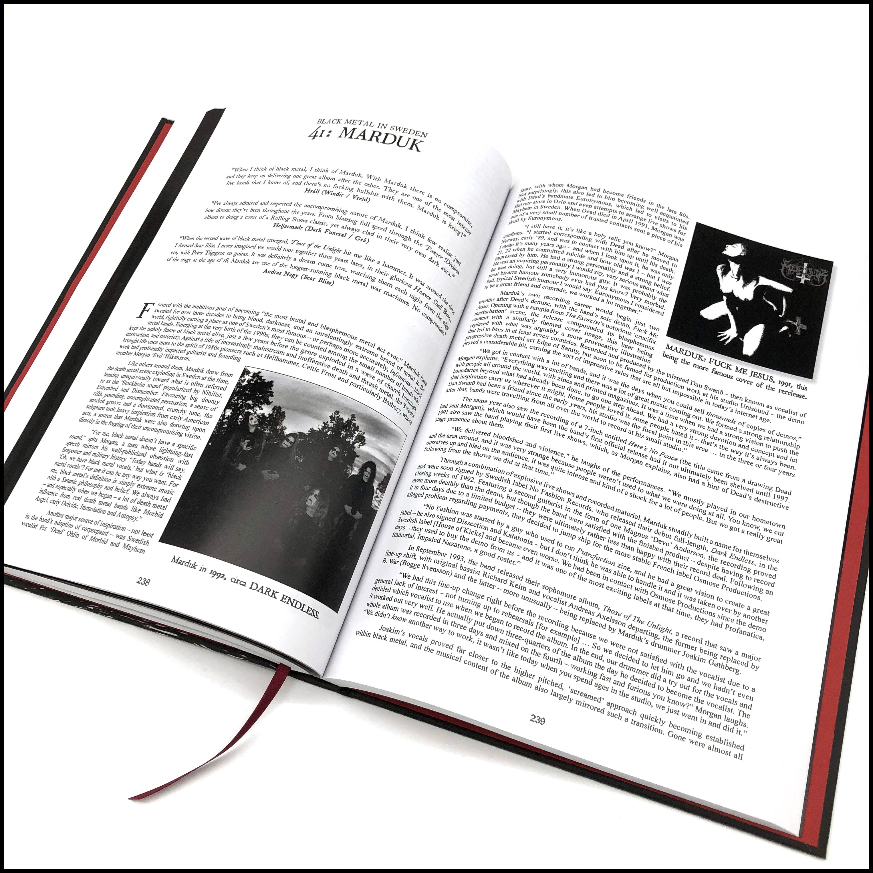 Preorder [July 2026] BLACK METAL: EVOLUTION OF THE CULT - THE RESTORED, EXPANDED & DEFINITIVE EDITION hardback (signed by author, includes patch)