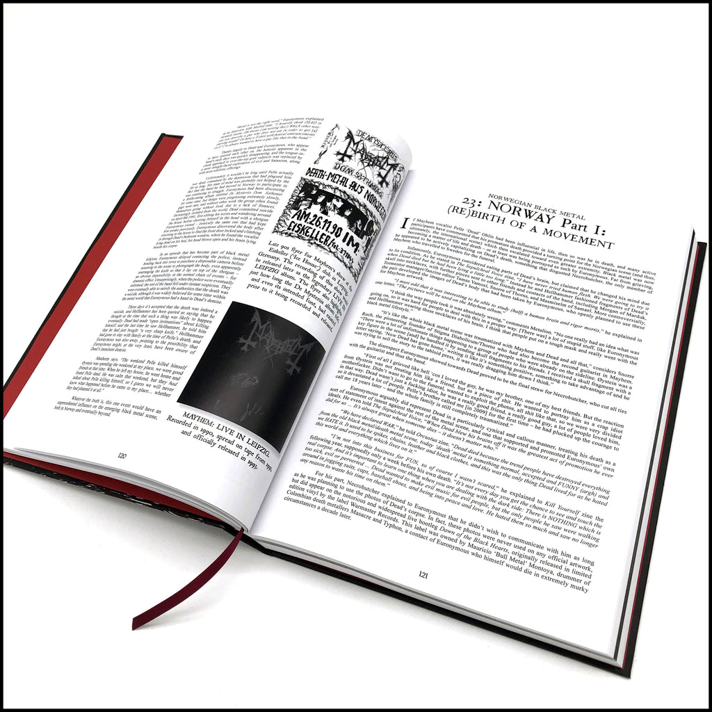 Preorder [15th June 2026] BLACK METAL: EVOLUTION OF THE CULT - THE RESTORED, EXPANDED & DEFINITIVE EDITION hardback boxset (signed by author, includes patch)