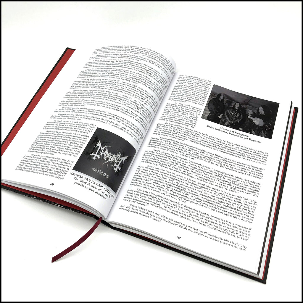 Preorder [15th June 2026] BLACK METAL: EVOLUTION OF THE CULT - THE RESTORED, EXPANDED & DEFINITIVE EDITION hardback boxset (signed by author, includes patch)