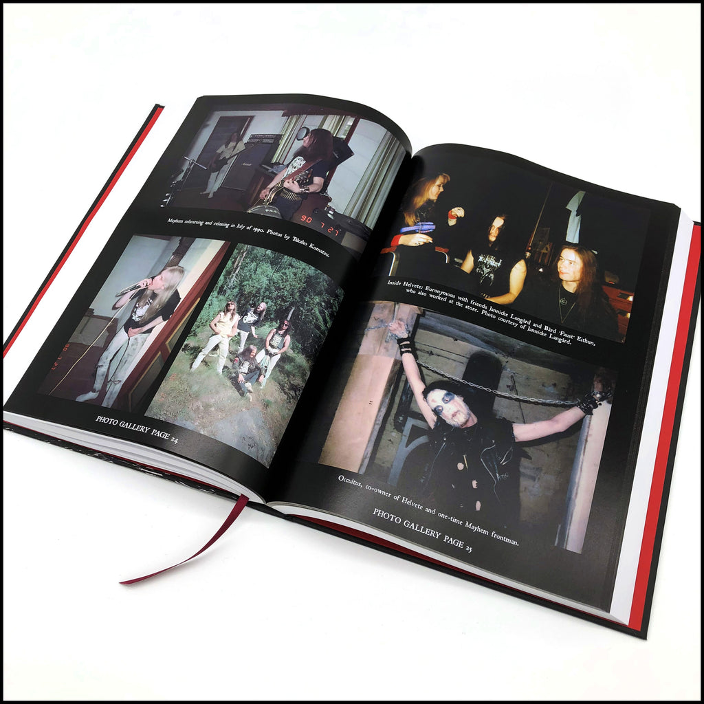 Preorder [July 2026] BLACK METAL: EVOLUTION OF THE CULT - THE RESTORED, EXPANDED & DEFINITIVE EDITION hardback (signed by author, includes patch)