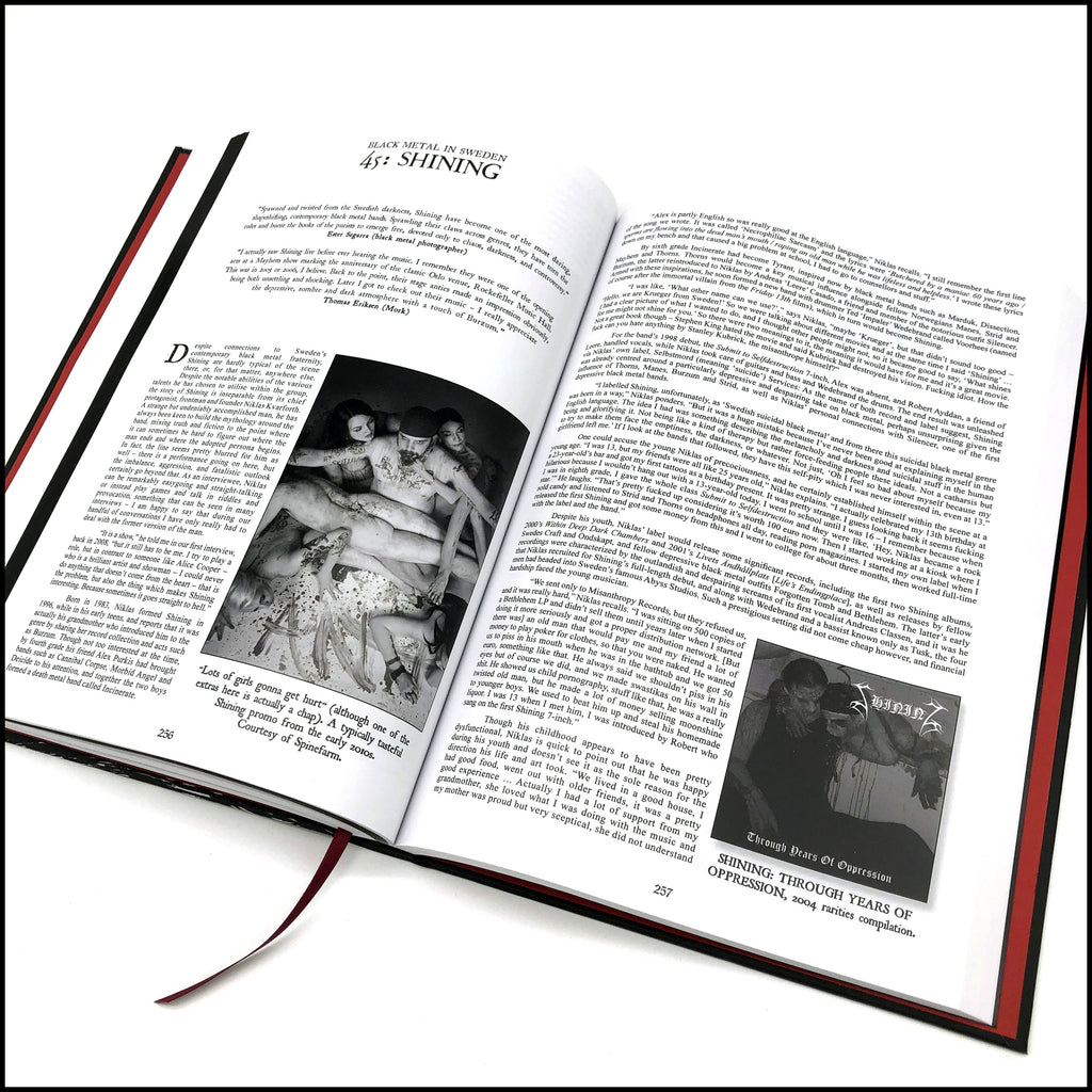 Preorder [15th June 2026] BLACK METAL: EVOLUTION OF THE CULT - THE RESTORED, EXPANDED & DEFINITIVE EDITION hardback boxset (signed by author, includes patch)