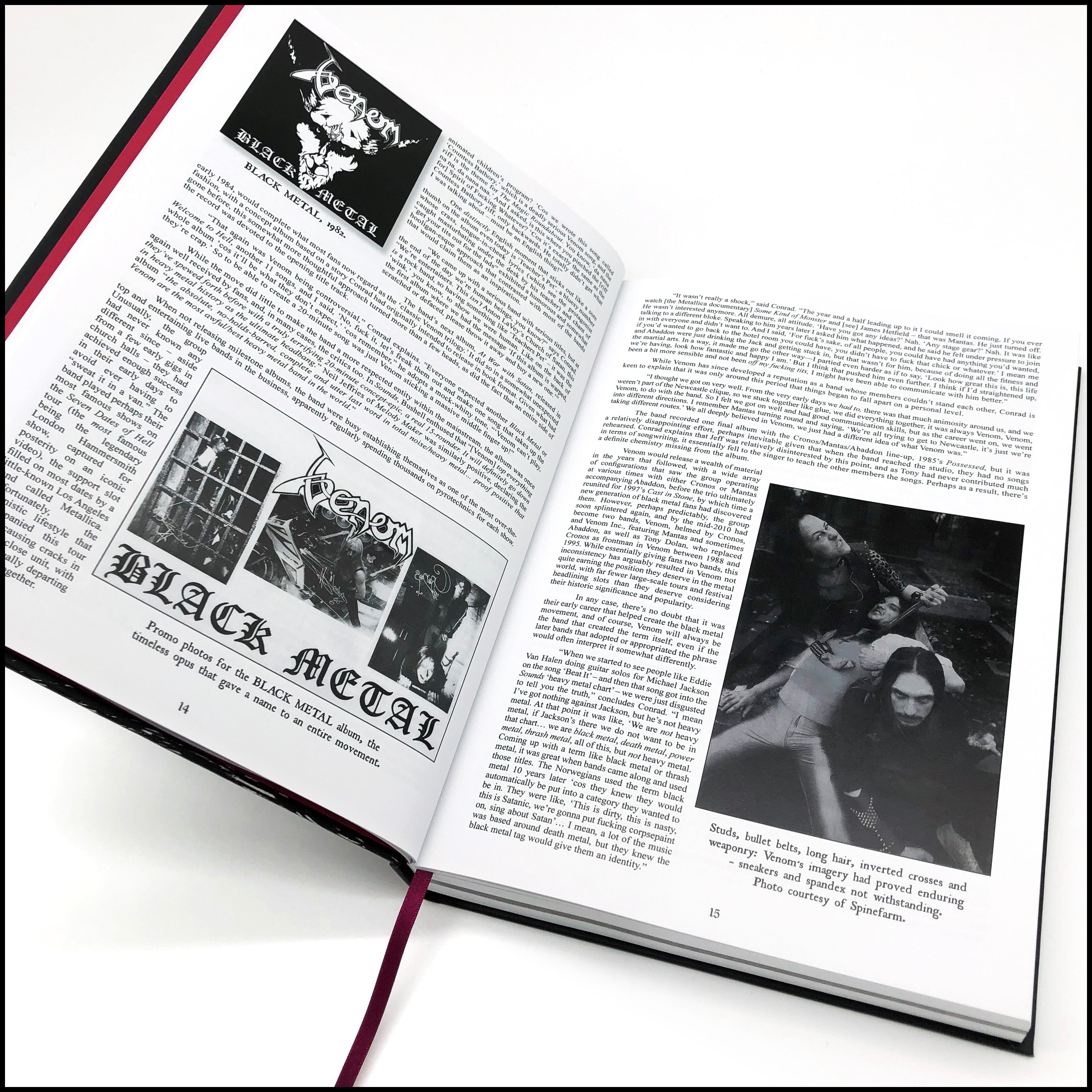 Preorder [15th June 2026] BLACK METAL: EVOLUTION OF THE CULT - THE RESTORED, EXPANDED & DEFINITIVE EDITION hardback (signed by author, includes patch)