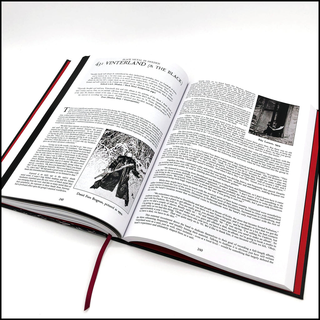 Preorder [15th June 2026] BLACK METAL: EVOLUTION OF THE CULT - THE RESTORED, EXPANDED & DEFINITIVE EDITION hardback boxset (signed by author, includes patch)