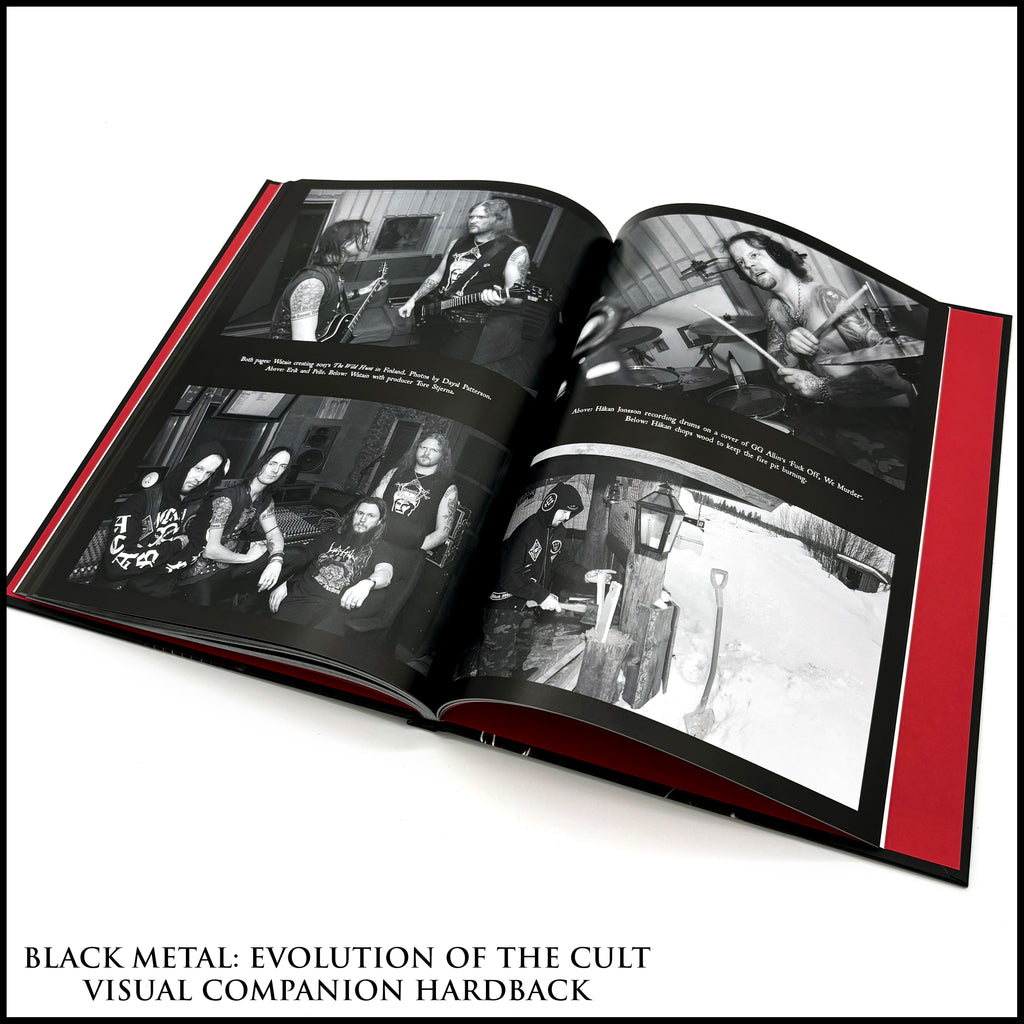 Preorder [15th June 2026] BLACK METAL: EVOLUTION OF THE CULT - THE RESTORED, EXPANDED & DEFINITIVE EDITION hardback boxset (signed by author, includes patch)