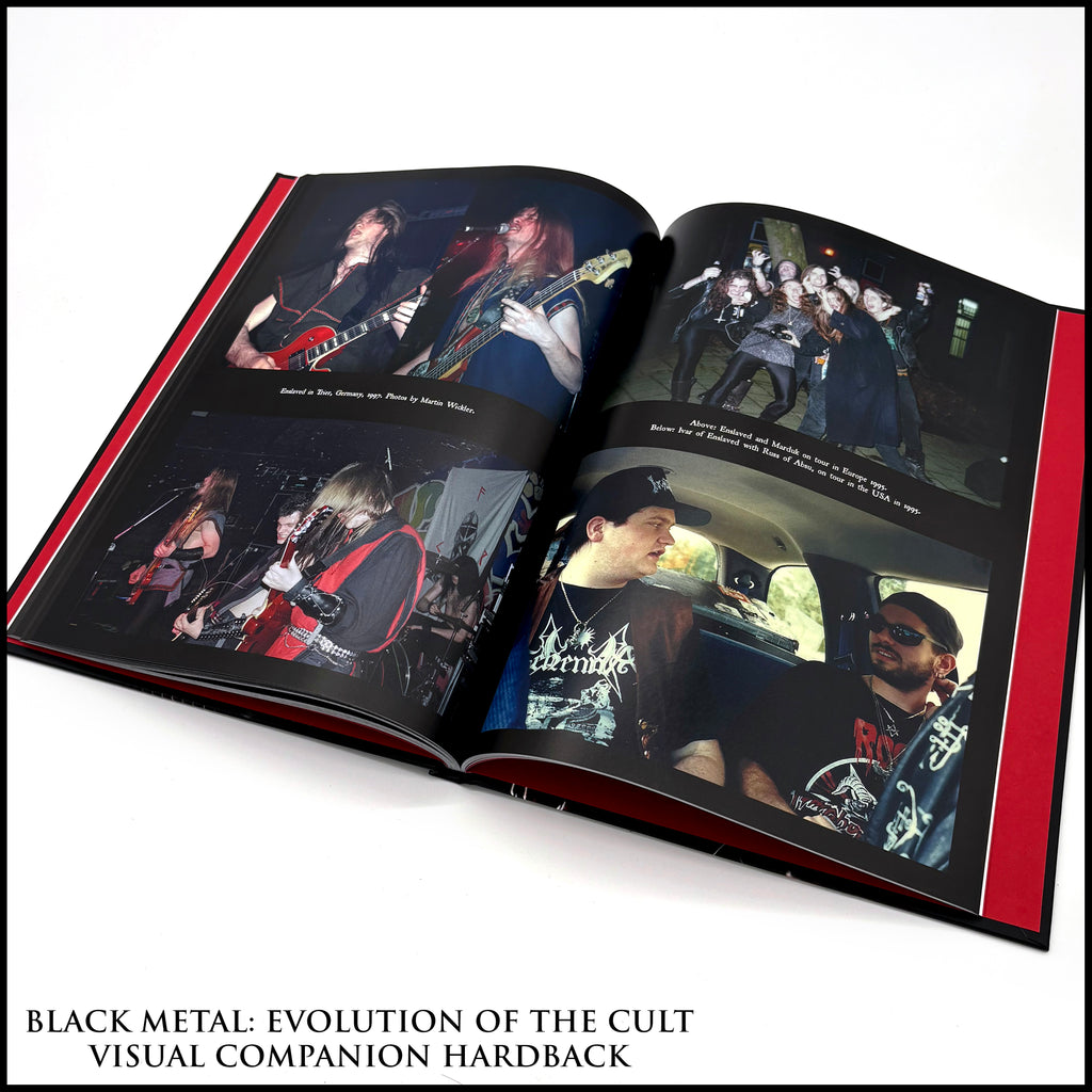 Preorder [15th June 2026] BLACK METAL: EVOLUTION OF THE CULT - THE RESTORED, EXPANDED & DEFINITIVE EDITION hardback boxset (signed by author, includes patch)