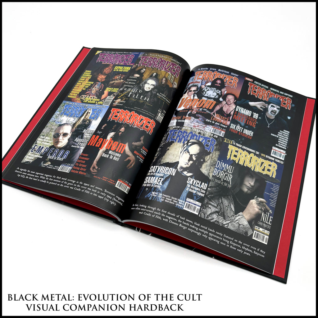 Preorder [15th June 2026] BLACK METAL: EVOLUTION OF THE CULT - THE RESTORED, EXPANDED & DEFINITIVE EDITION hardback boxset (signed by author, includes patch)