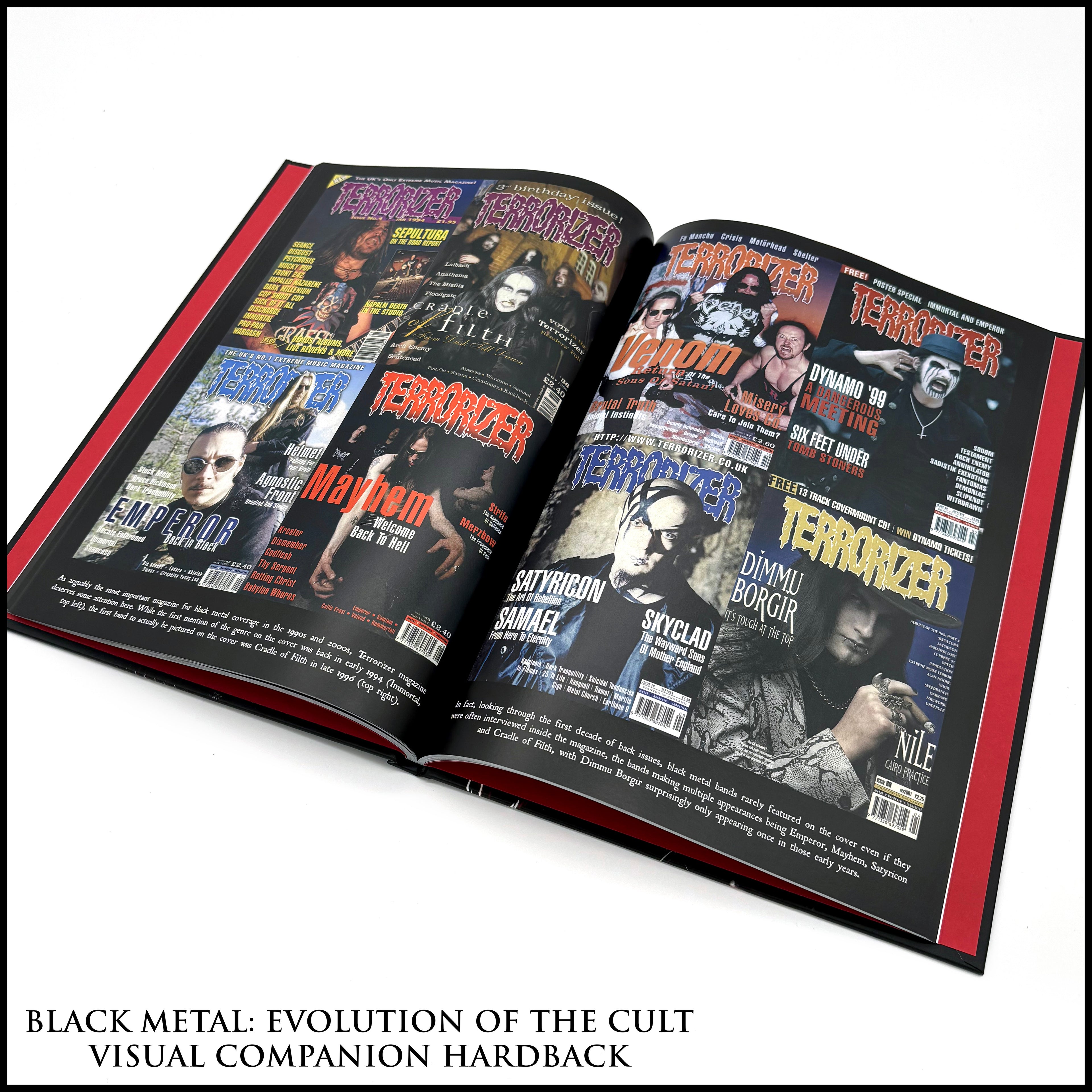 Preorder [15th June 2026] BLACK METAL: EVOLUTION OF THE CULT - THE RESTORED, EXPANDED & DEFINITIVE EDITION hardback boxset (signed by author, includes patch)