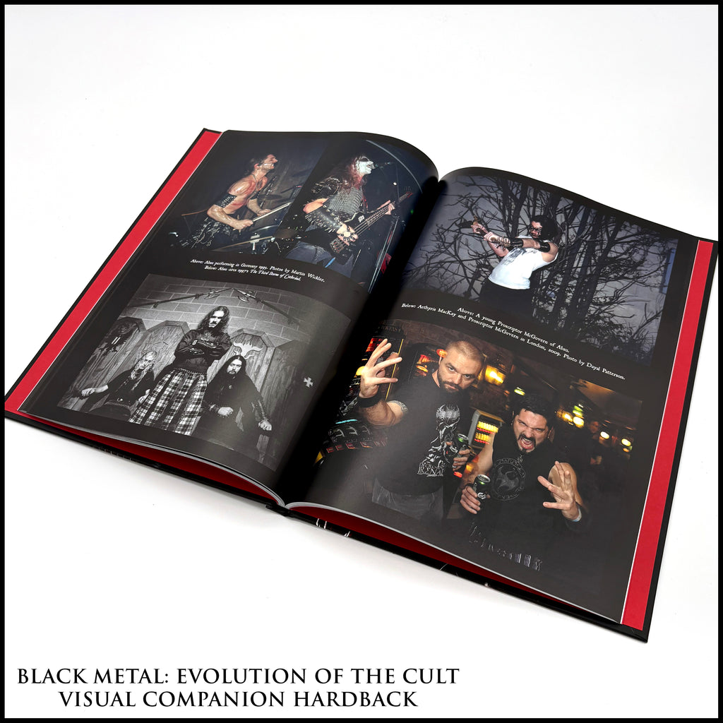 Preorder [15th June 2026] BLACK METAL: EVOLUTION OF THE CULT - THE RESTORED, EXPANDED & DEFINITIVE EDITION hardback boxset (signed by author, includes patch)