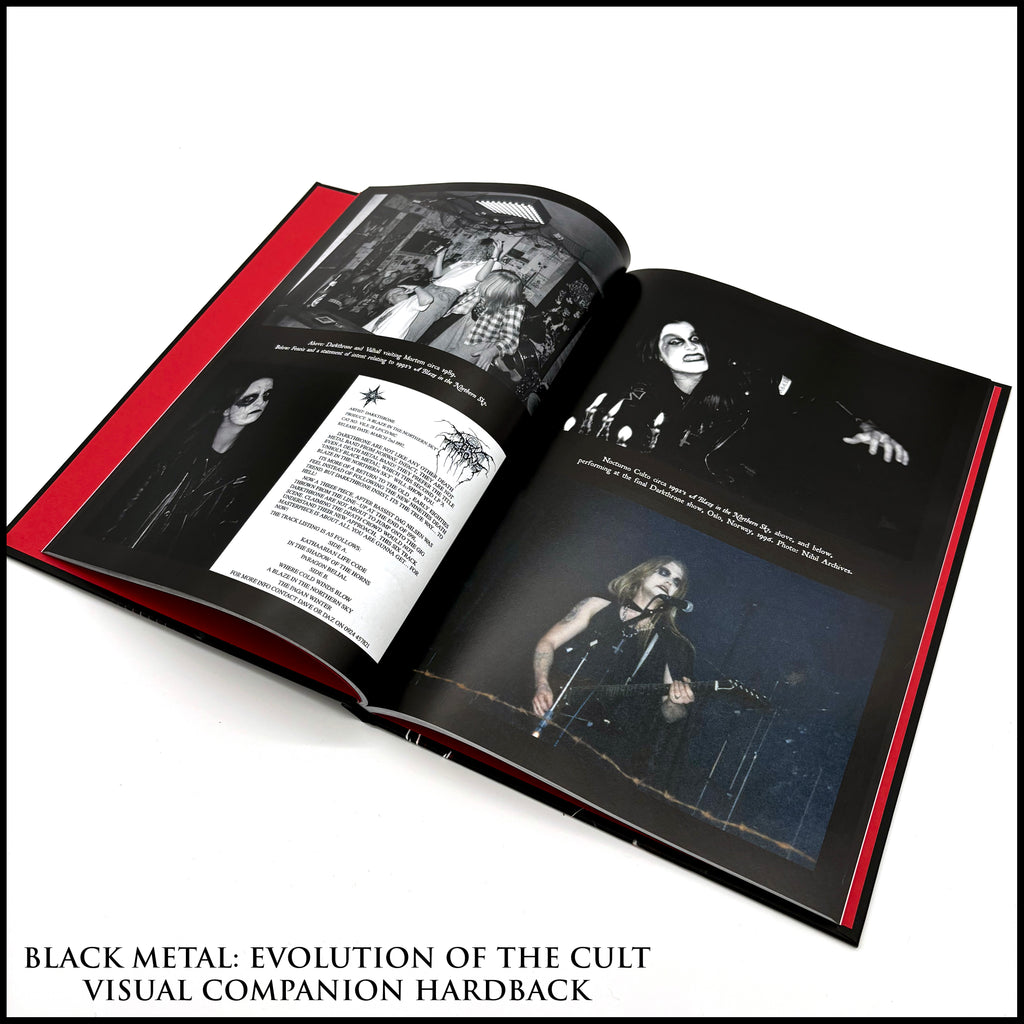 Preorder [15th June 2026] BLACK METAL: EVOLUTION OF THE CULT - THE RESTORED, EXPANDED & DEFINITIVE EDITION hardback boxset (signed by author, includes patch)
