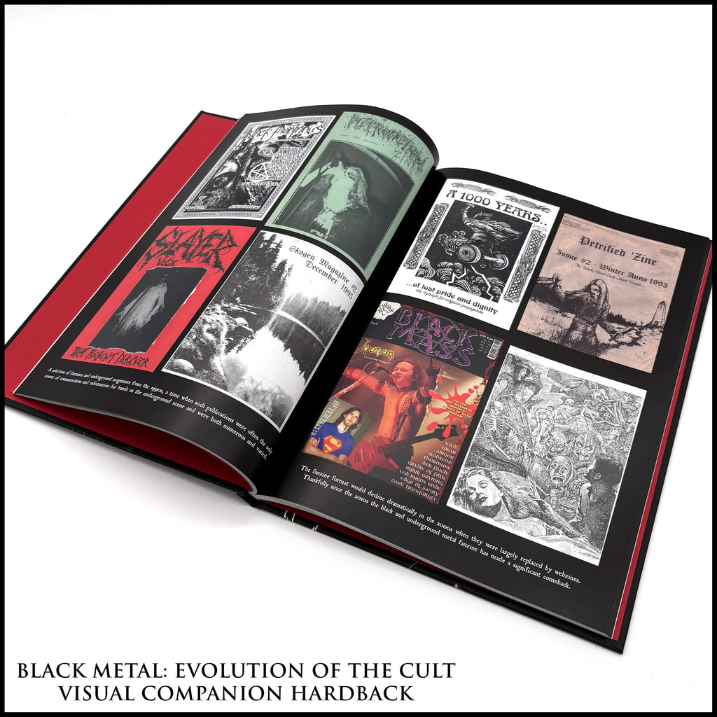 Preorder [15th June 2026] BLACK METAL: EVOLUTION OF THE CULT - THE RESTORED, EXPANDED & DEFINITIVE EDITION hardback boxset (signed by author, includes patch)