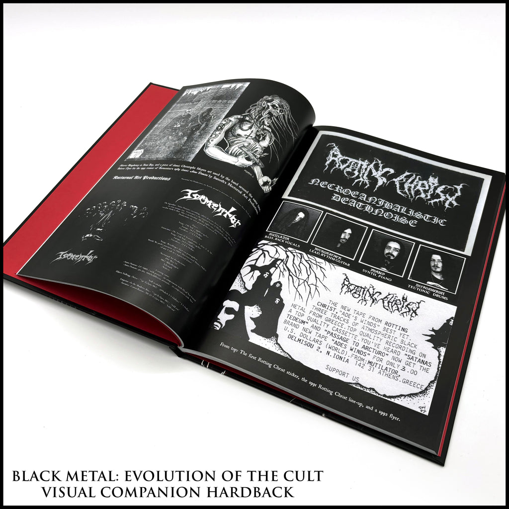 Preorder [15th June 2026] BLACK METAL: EVOLUTION OF THE CULT - THE RESTORED, EXPANDED & DEFINITIVE EDITION hardback boxset (signed by author, includes patch)