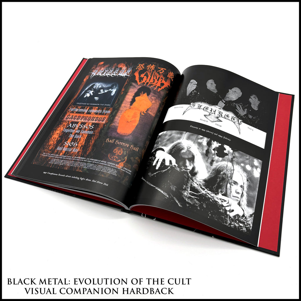 Preorder [15th June 2026] BLACK METAL: EVOLUTION OF THE CULT - THE RESTORED, EXPANDED & DEFINITIVE EDITION hardback boxset (signed by author, includes patch)