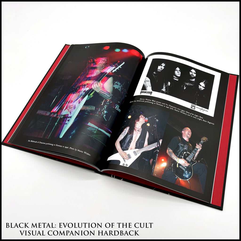 Preorder [15th June 2026] BLACK METAL: EVOLUTION OF THE CULT - THE RESTORED, EXPANDED & DEFINITIVE EDITION hardback boxset (signed by author, includes patch)