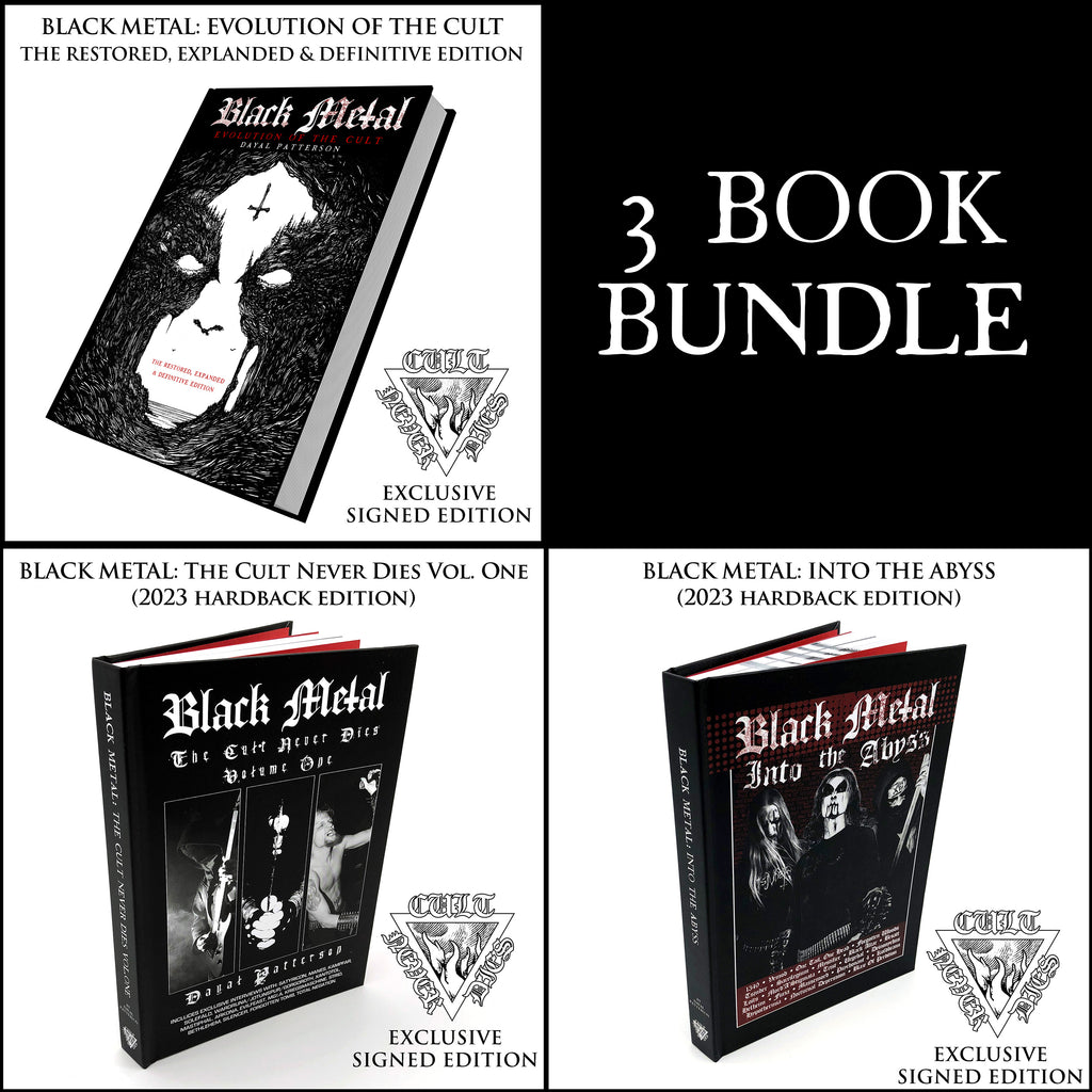Preorder [15th June 2026] BLACK METAL: EVOLUTION OF THE CULT - THE RESTORED, EXPANDED & DEFINITIVE EDITION - BUNDLES