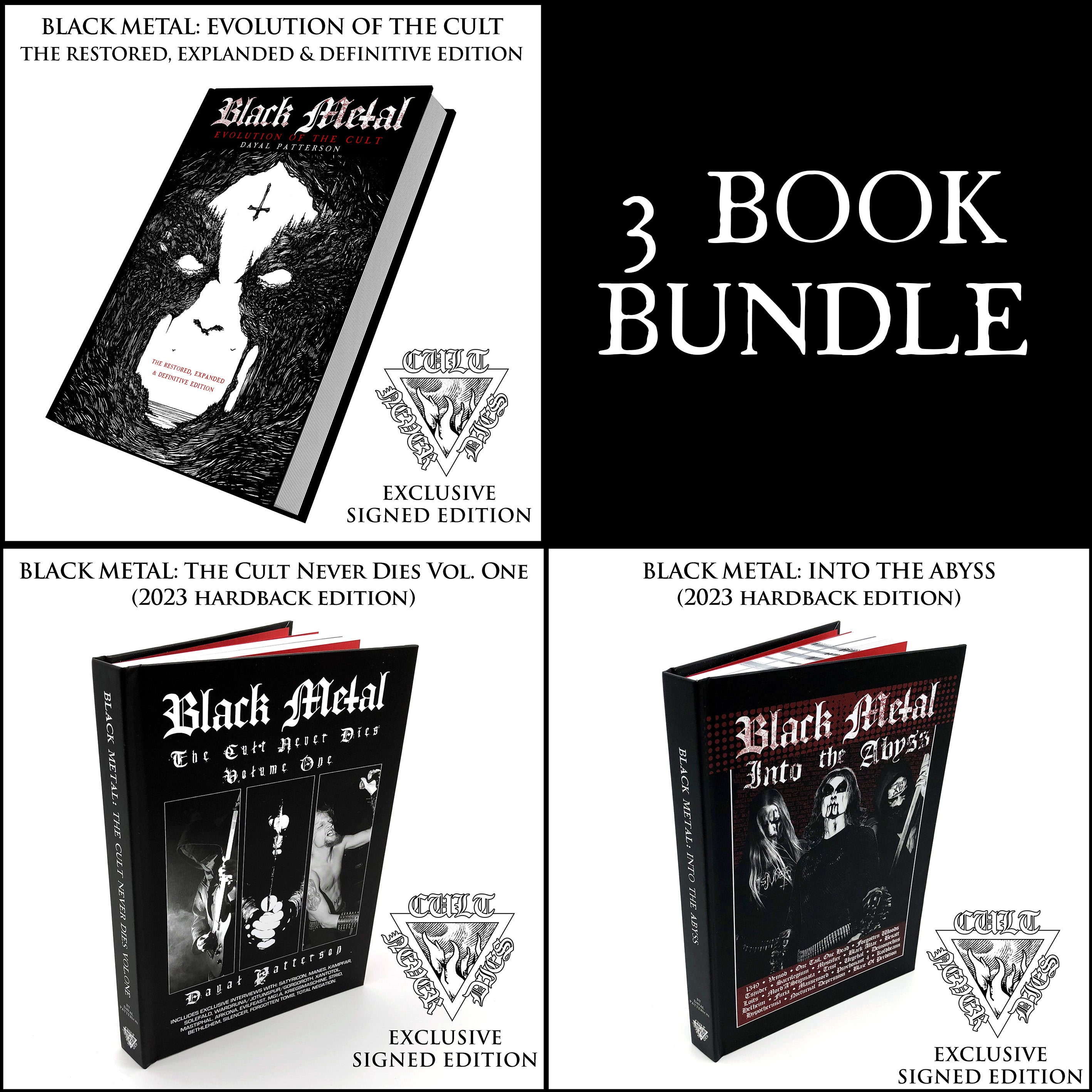 Preorder [15th June 2026] BLACK METAL: EVOLUTION OF THE CULT - THE RESTORED, EXPANDED & DEFINITIVE EDITION - BUNDLES