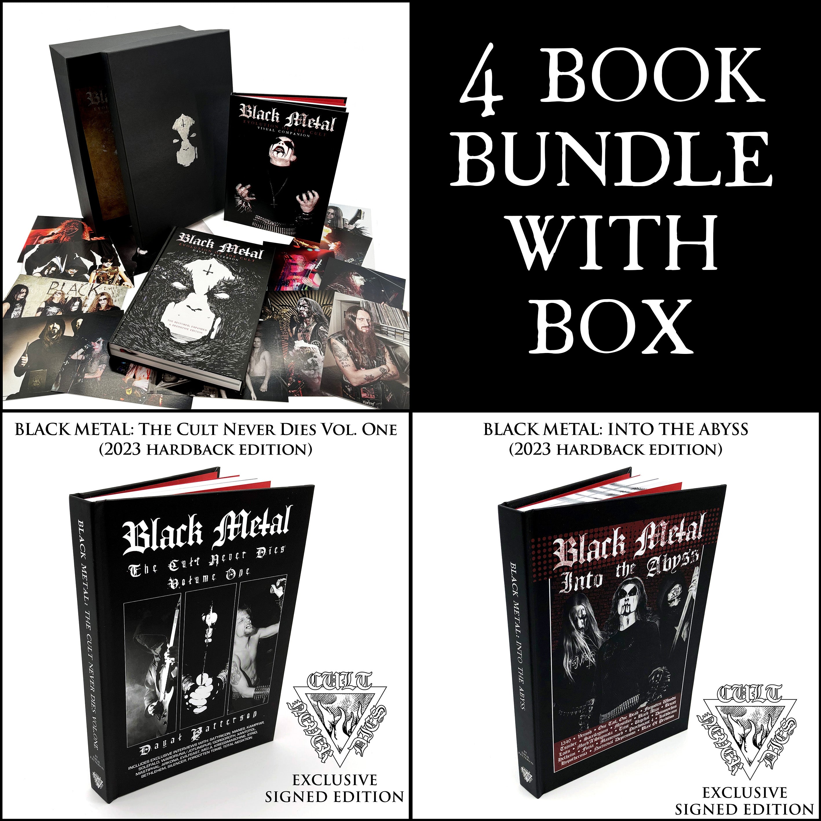 Preorder [15th June 2026] BLACK METAL: EVOLUTION OF THE CULT - THE RESTORED, EXPANDED & DEFINITIVE EDITION - BUNDLES