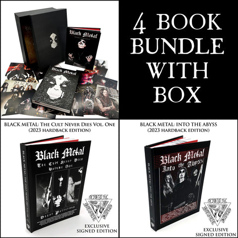 Preorder [Ships once funded] BLACK METAL: EVOLUTION OF THE CULT - THE RESTORED, EXPANDED & DEFINITIVE EDITION - BUNDLES