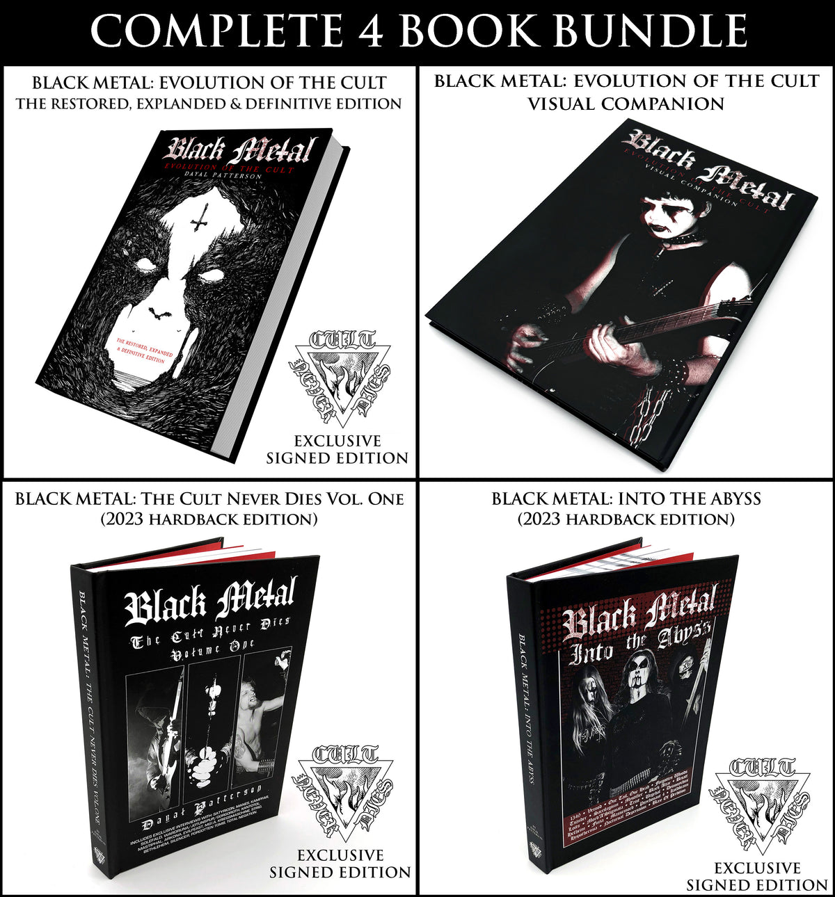 BLACK METAL: EVOLUTION OF THE CULT - THE RESTORED, EXPANDED & DEFINITIVE EDITION - BUNDLES