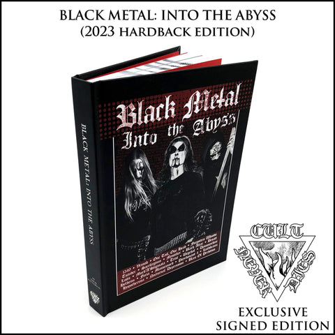 BLACK METAL: INTO THE ABYSS hardback *Signed* (2nd Evolution of the Cult sequel, 2023 edition)