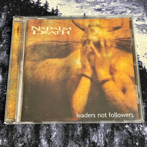 NAPALM DEATH:  LEADERS NOT FOLLOWERS *preowned/ex-display/collectible, excellent condition* rare 1999 original