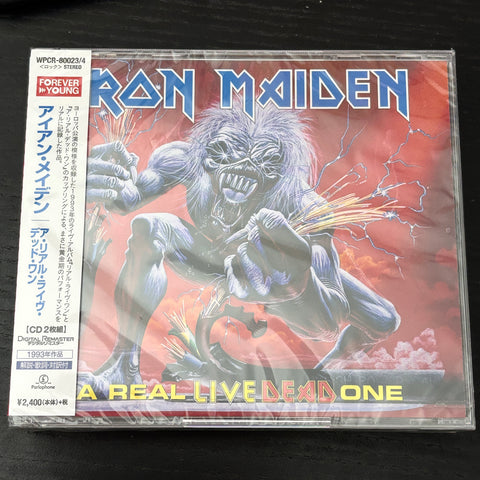 IRON MAIDEN: A REAL LIVE DEAD ONE double CD (Japanese edition with OBI) *new, sealed*