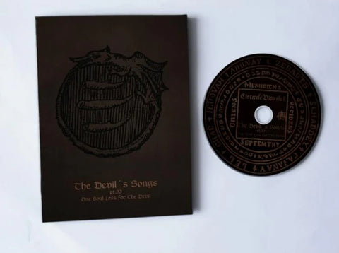 CÎNTECELE DIAVOLUI: The Devil's Songs Part II: One Soul Less For The Devil CD (digipak, Mortiis side project)