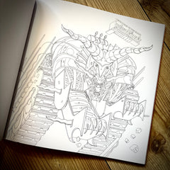 THE OFFICIAL JUDAS PRIEST COLOURING BOOK
