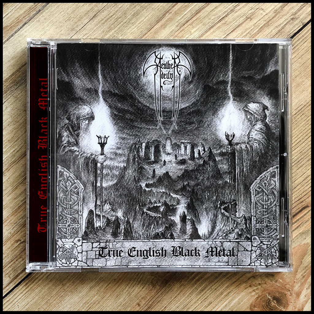 HEATHEN DEITY: True English Black Metal CD (2nd print, Cult Never Dies) *new*