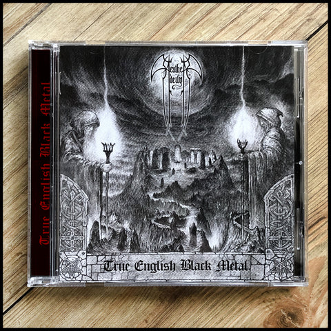 Preorder [late Feb 2025] HEATHEN DEITY: True English Black Metal CD (2nd print, Cult Never Dies)