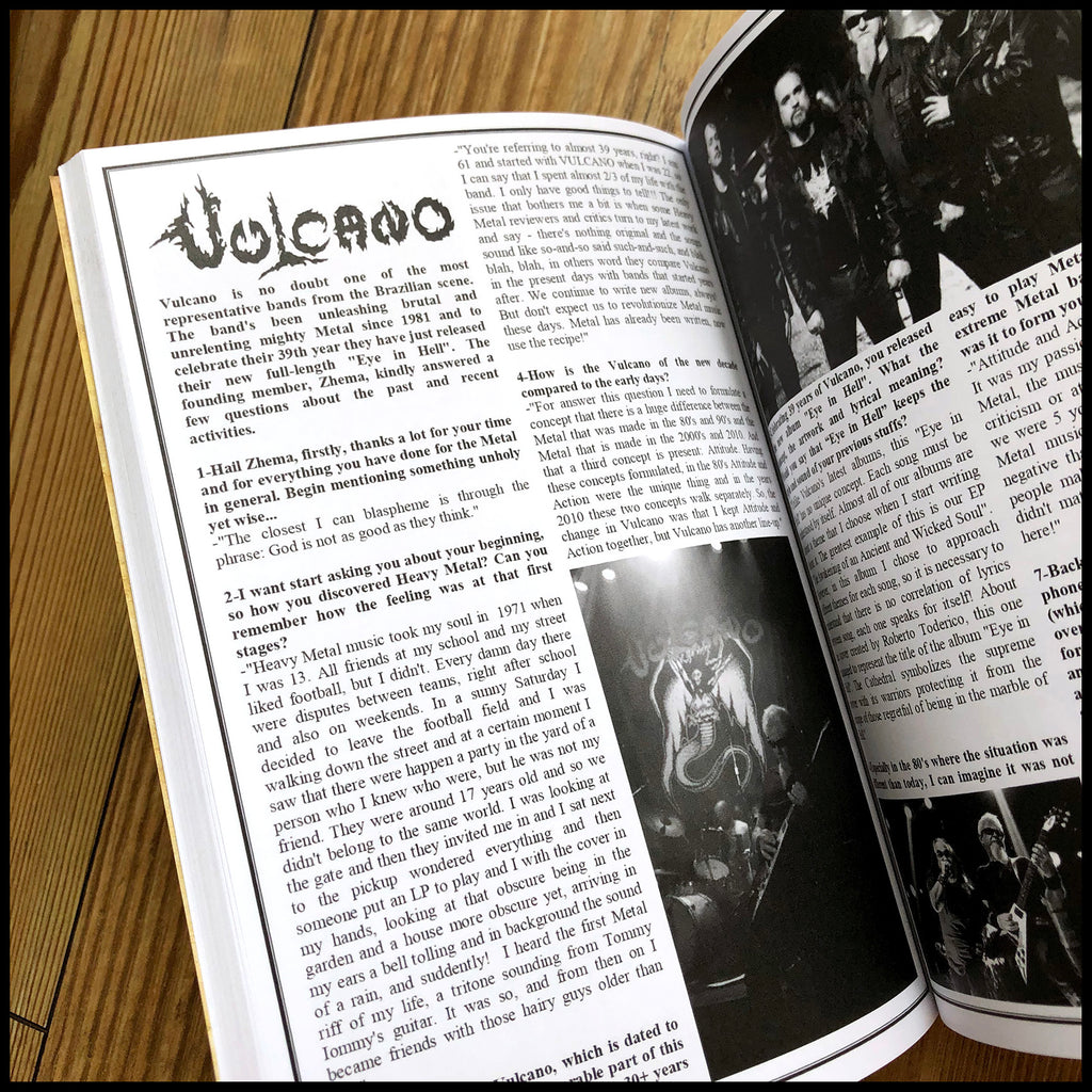 Preorder [Late November 2026] CTHULHU ZINE: ANTHOLOGY (Issues 1-12) book (huge, 500 pages of black/war/death metal)