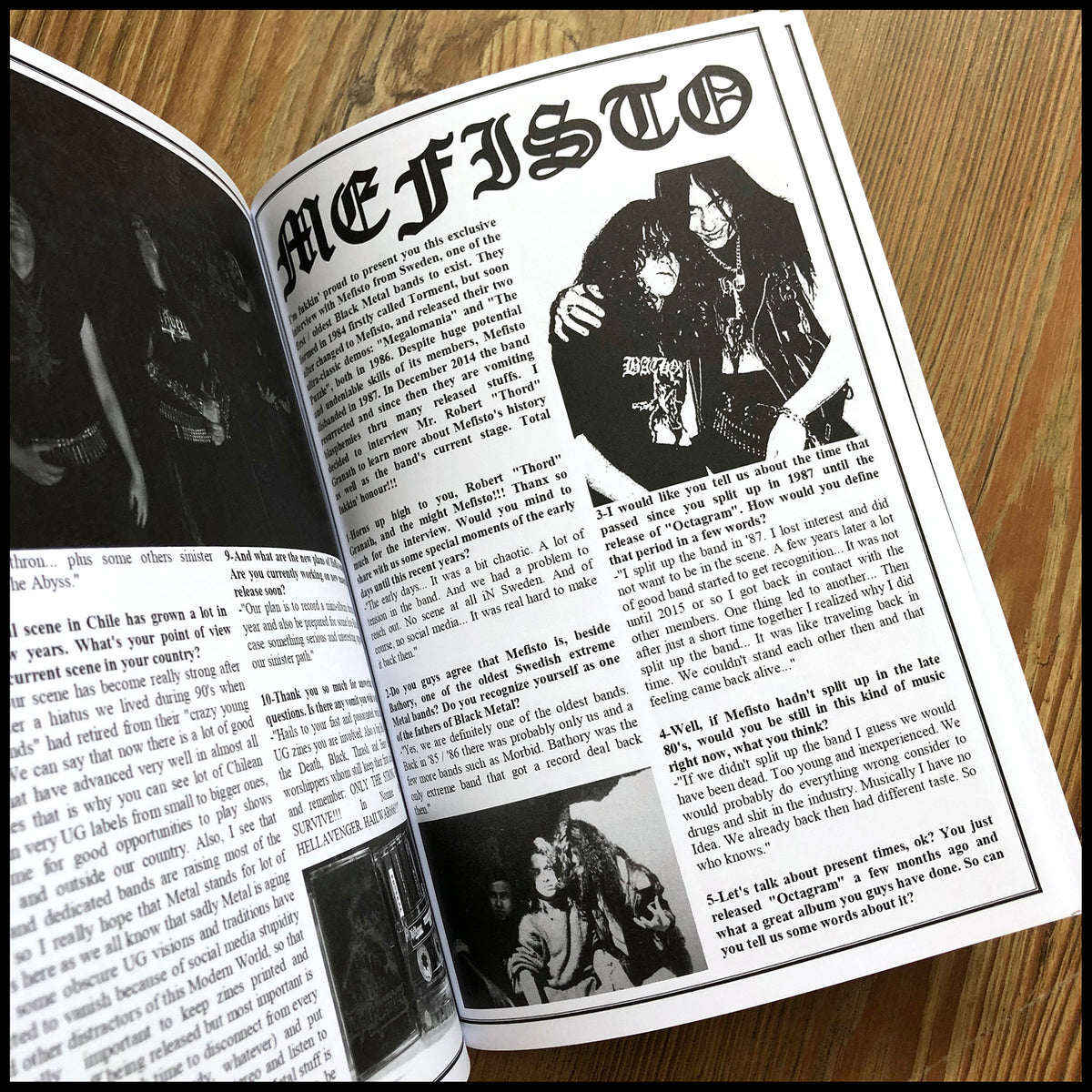 Preorder [Late November 2026] CTHULHU ZINE: ANTHOLOGY (Issues 1-12) book (huge, 500 pages of black/war/death metal)