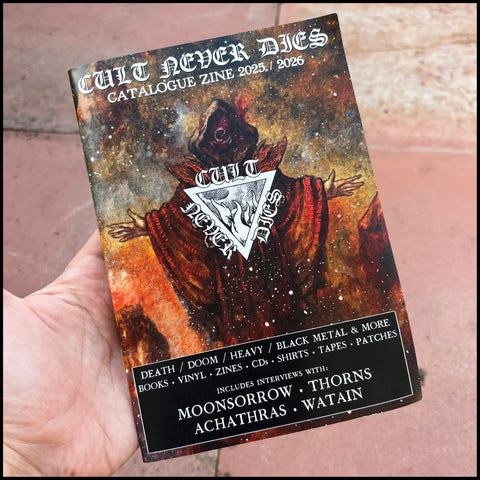 CULT NEVER DIES ZINE/CATALOGUE 2025/2026   [FREE]