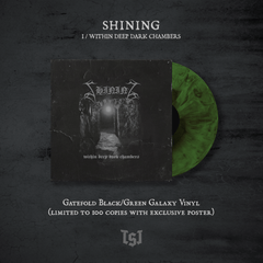 Preorder [Spring 2026] SHINING: SHINING I / WITHIN DEEP DARK CHAMBERS LP (30th anniversary gatefold edition, galaxy vinyl)