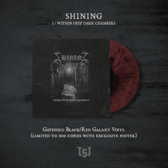 Preorder [Spring 2026] SHINING: SHINING I / WITHIN DEEP DARK CHAMBERS LP (30th anniversary gatefold edition, galaxy vinyl)
