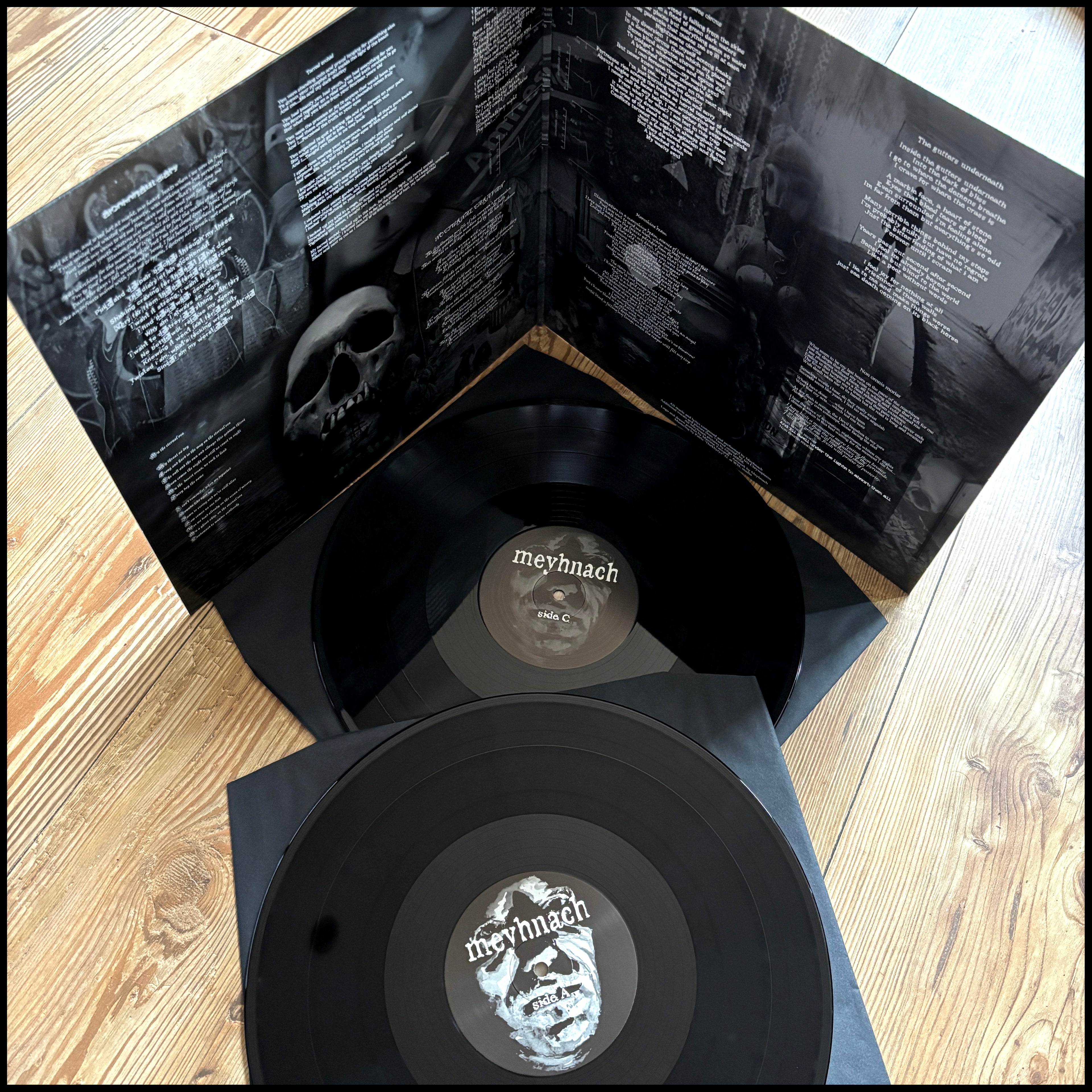 MOVING SALE: MEYHNACH (MUTIILATION): Non Omnis Moriar double LP (2 x black vinyl, debut album by Mutiilation mainman) *new*