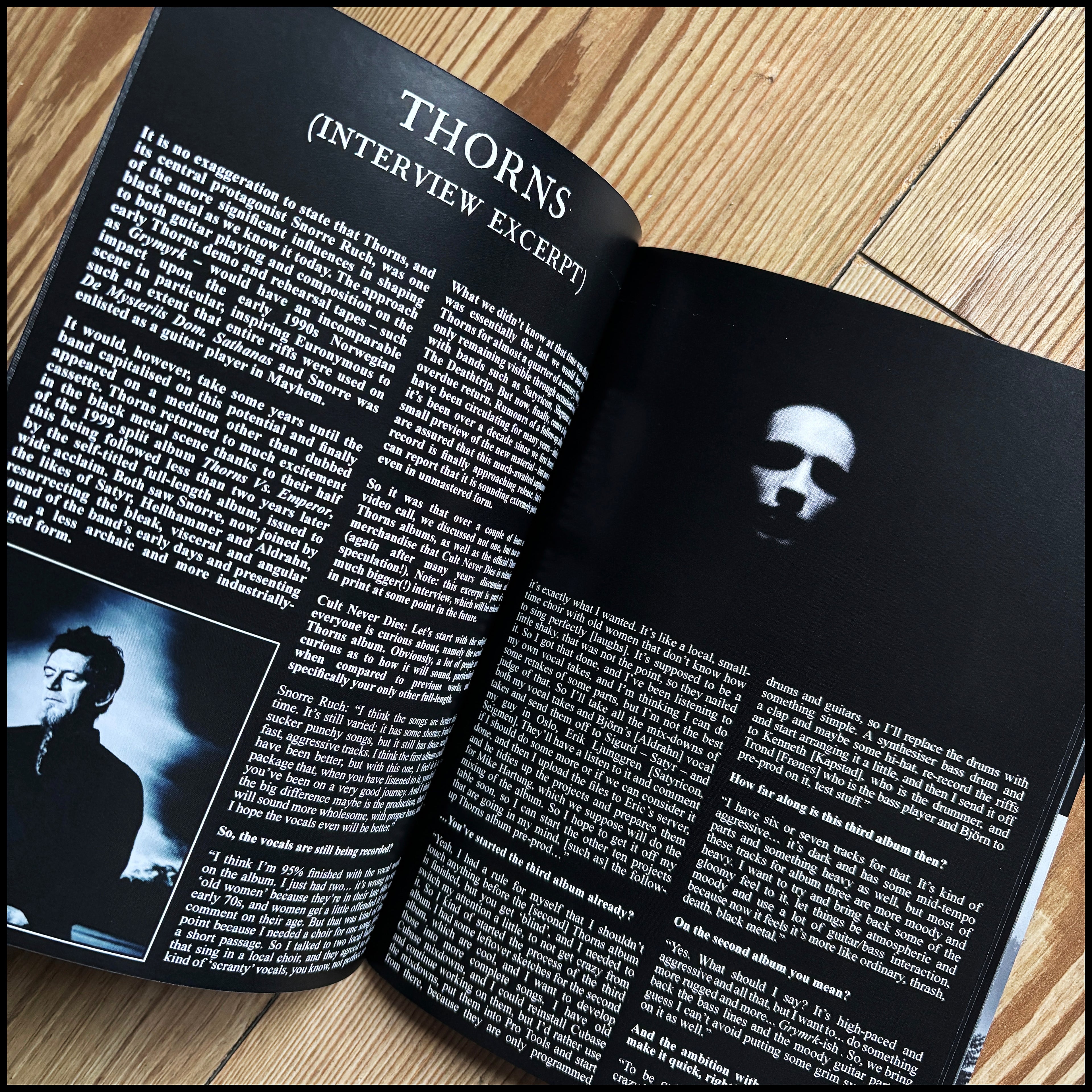CULT NEVER DIES ZINE/CATALOGUE 2025/2026   [FREE]