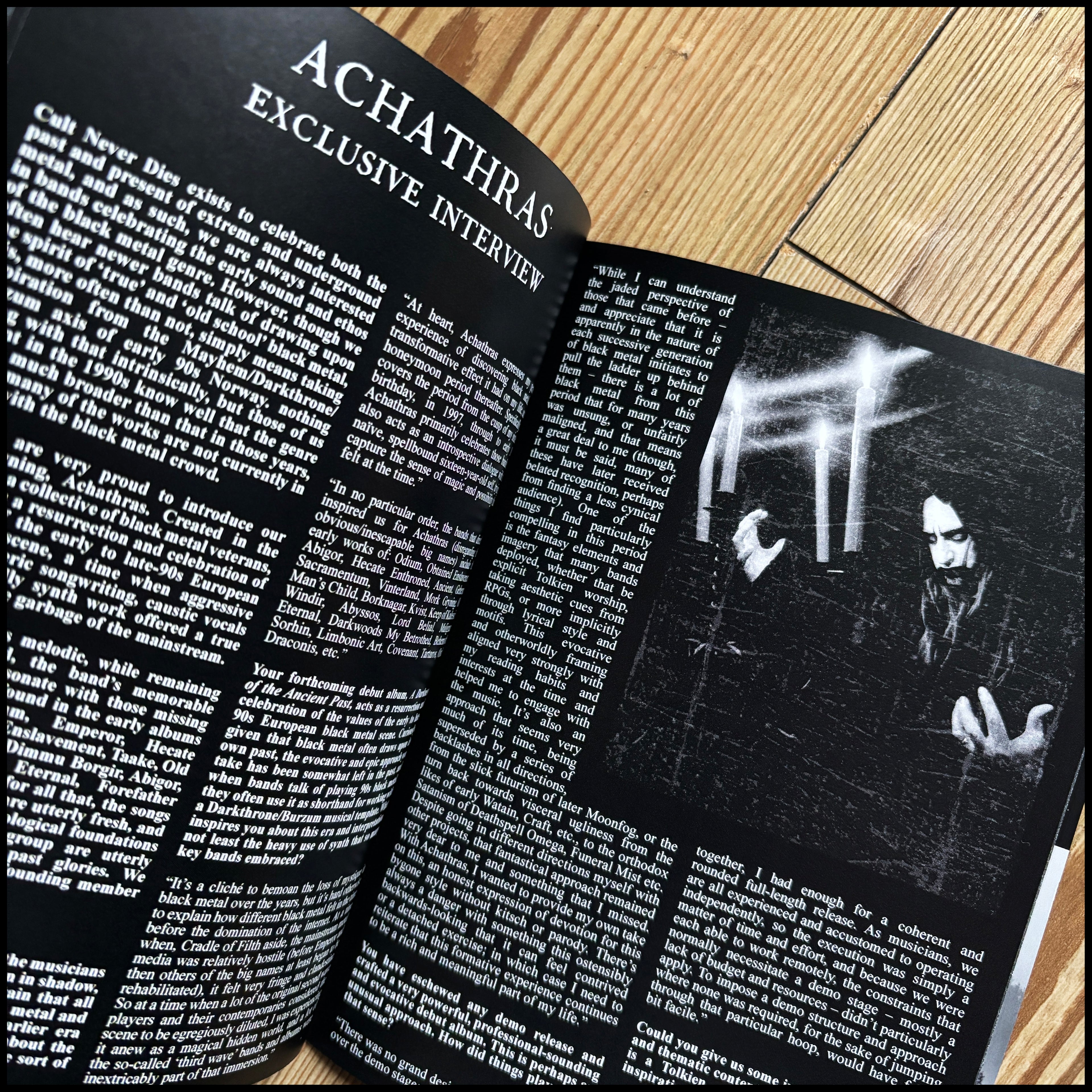 CULT NEVER DIES ZINE/CATALOGUE 2025/2026   [FREE]