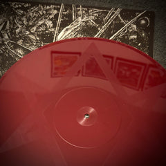 Poison Blood ‎– Poison Blood LP (ox blood vinyl, etched, 2017)  *preowned/collectible, excellent condition* (Krieg / Horseback project)